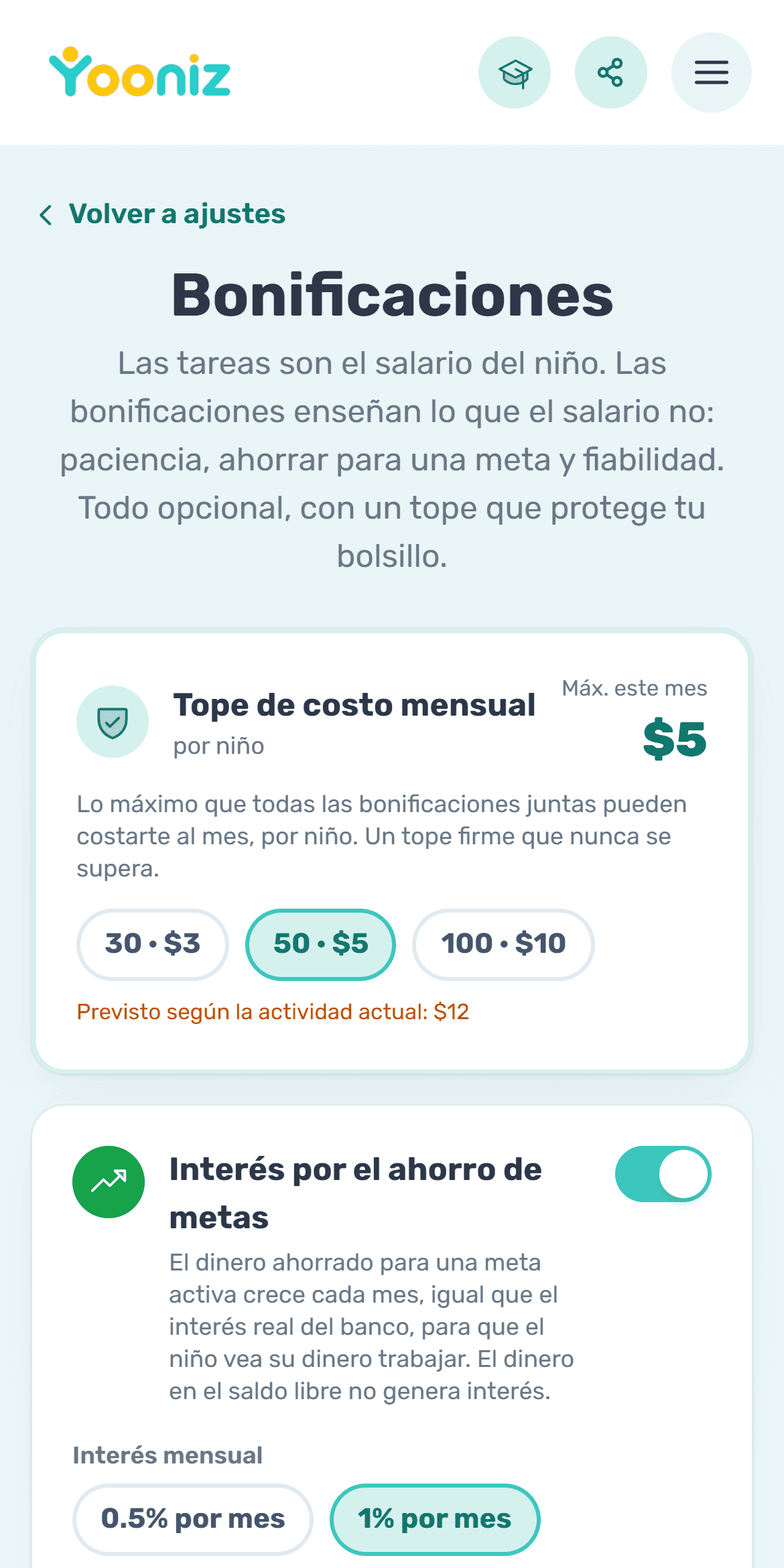 Da bonos por constancia