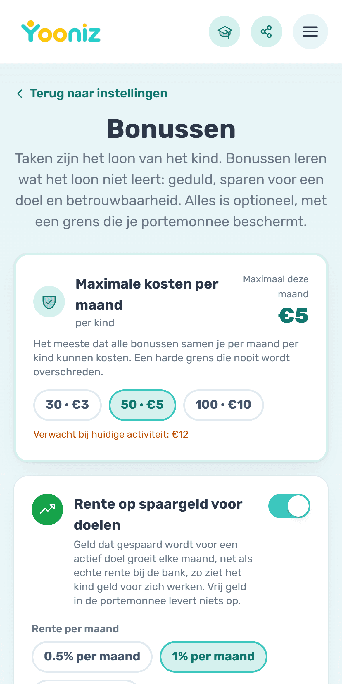 Geef bonussen voor doorzetten